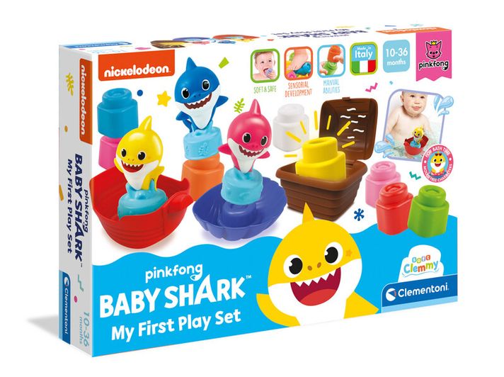 CLEMENTONI - Clemmy baby - Baby Shark - cuburi