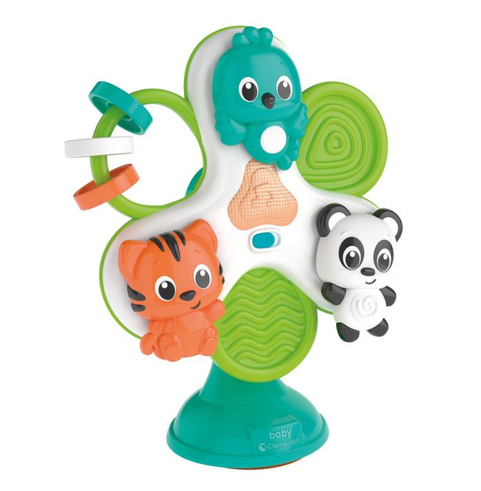 CLEMENTONI - Clemmy baby - Volan interactiv - carusel cu animale