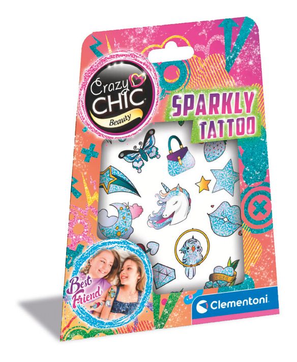 CLEMENTONI - Crazy CHIC - Tatuaje strălucitoare