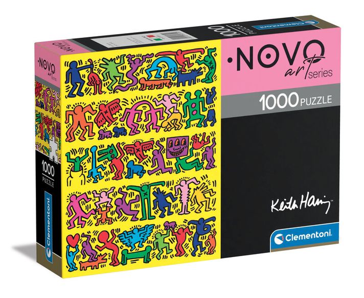 CLEMENTONI - Puzzle 1000 piese -  Art NOVO - Keith Haring