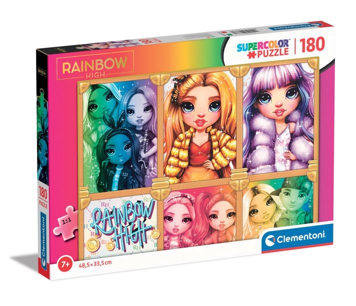 CLEMENTONI - Puzzle 180 piese - Rainbow High 3