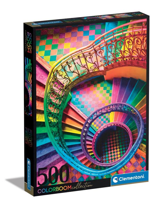 CLEMENTONI - Puzzle 500 piese Colorboom – Scările