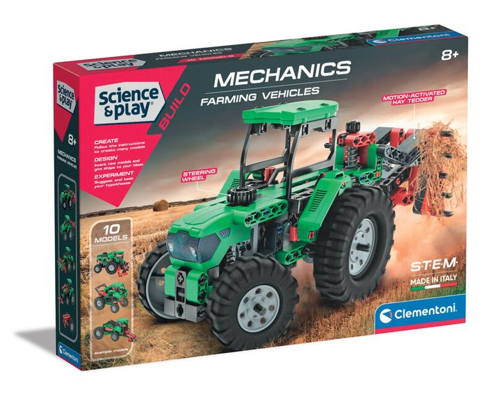 CLEMENTONI - SCIENCE - Tractor și echipamente agricole