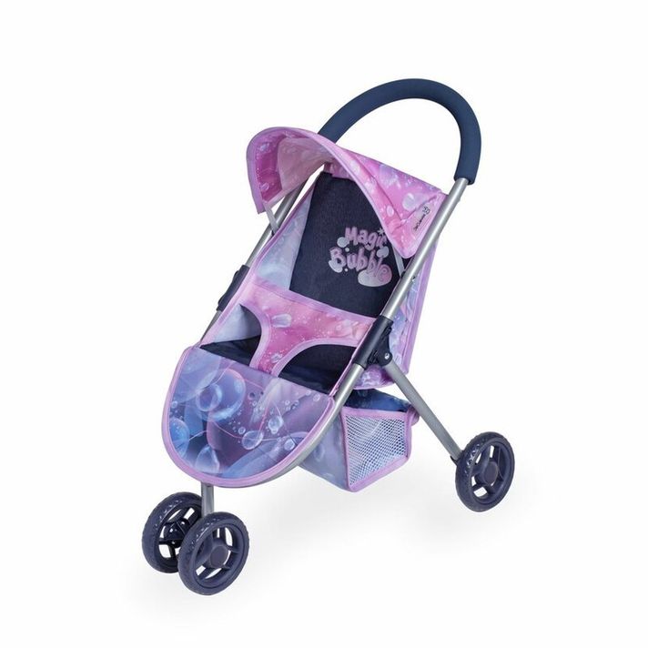 DECUEVAS TOYS - 90286 Cărucior sport pentru păpuși cu trei roți Magic Bubble 2024 - 55 cm