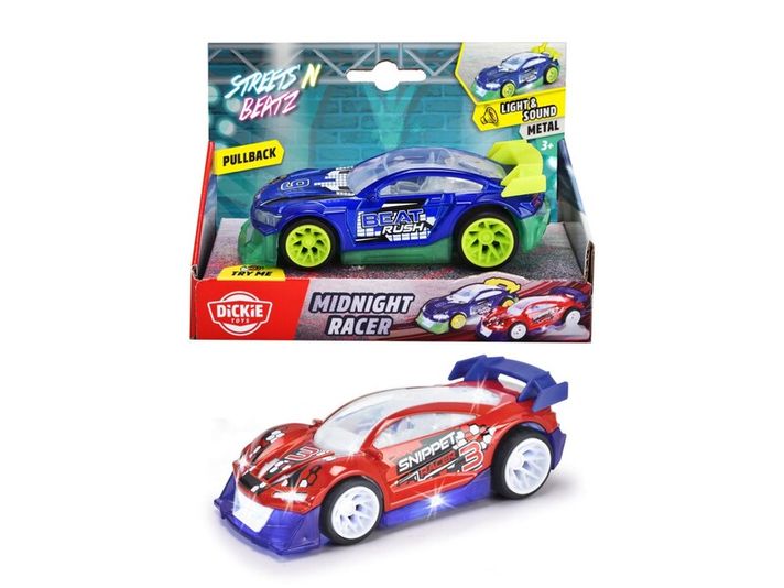 DICKIE - Mașină de curse Midnight racer, Mix Products