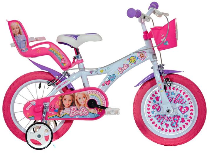 DINO BIKES - Bicicletă pentru copii - 14" 614GBA - Barbie