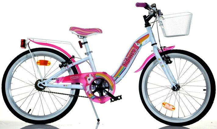 DINO BIKES - Bicicleta pentru copii 20" 204R-UN - Fata Unicorn