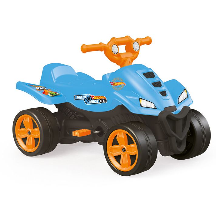 DOLU - Vehicul cu pedale pentru copii, albastru Hot Wheels