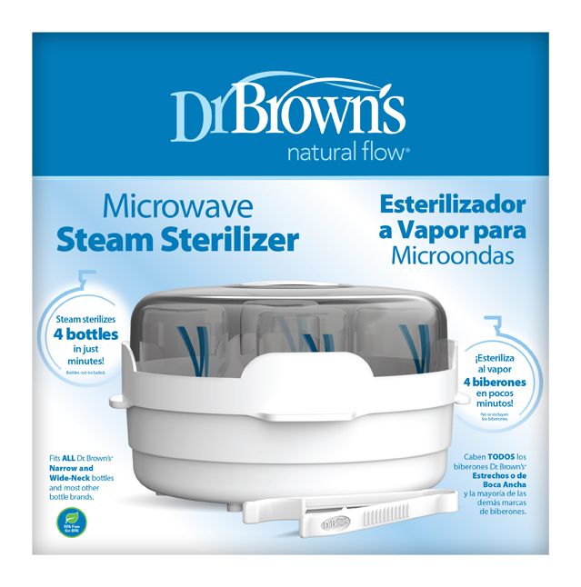 DR.BROWNS - Sterilizator cu abur pentru microunde (D806)