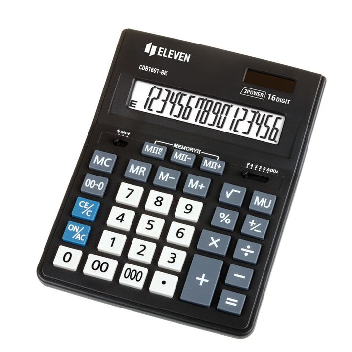 ELEVEN  - CDB 1601 BLACK calculator