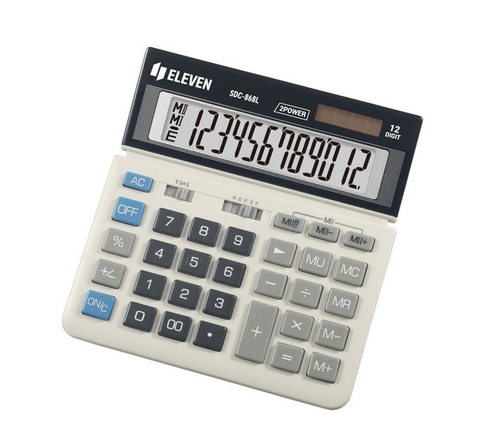 ELEVEN  - SDC 868L calculator