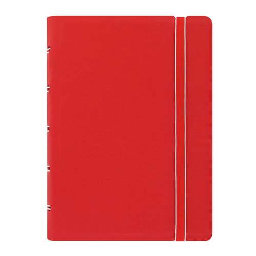 FILOFAX - Caiet de buzunar cu organizator, roșu