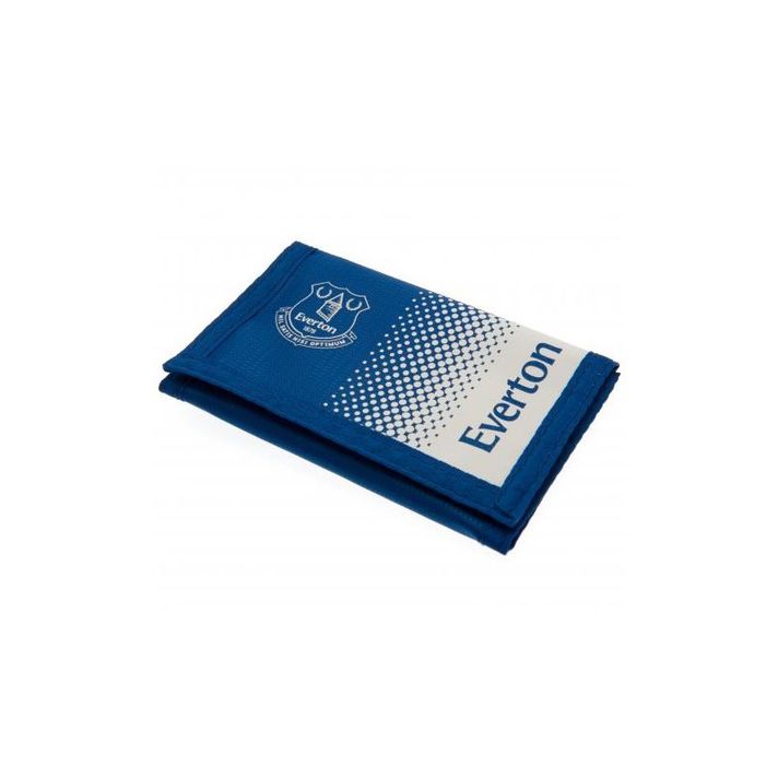 FOREVER COLLECTIBLES - Portofel sport pentru băieți EVERTON F.C. Fade Nylon Wallet