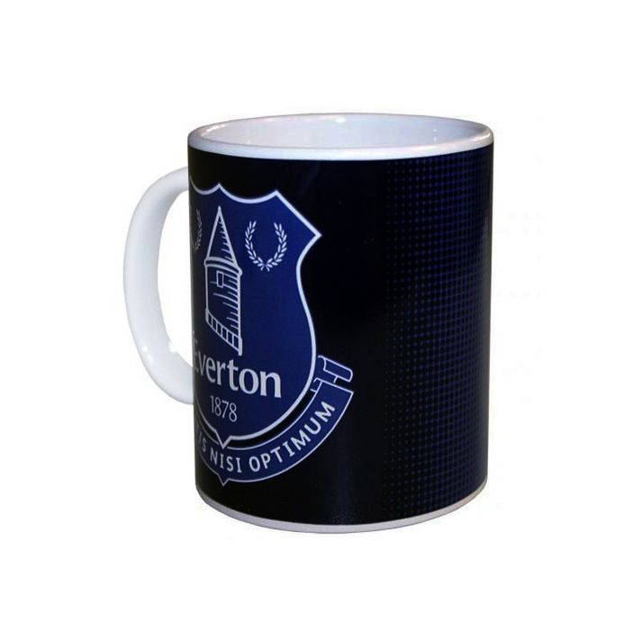 FOREVER COLLECTIBLES - Cană de ceramică EVERTON FC Halftone 325ml