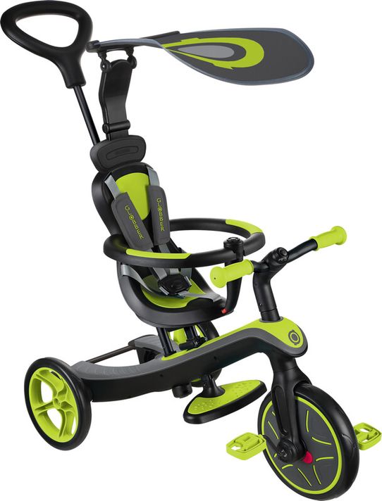 GLOBBER - Tricicleta pentru copii 4 in 1 - Lime Green