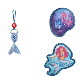 HAMA - Set suplimentar de imagini MAGIC MAGS Mermaid Lola pentru serviete GRADE, SPACE, CLOUD, KID