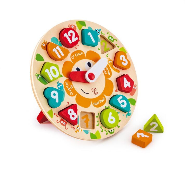 HAPE - Ceas puzzle pentru copii