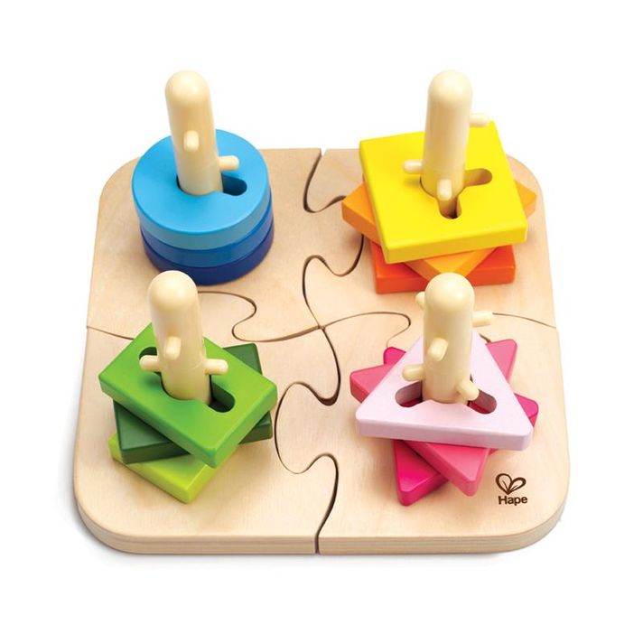 HAPE - Puzzle creativ din lemn