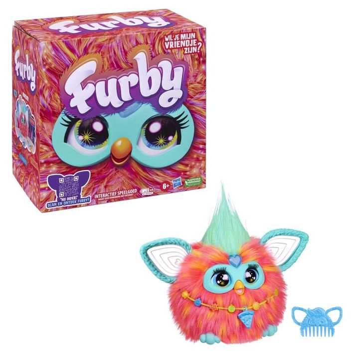 HASBRO - Furby în culoarea coral