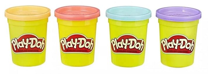 HASBRO - Hasbro Play-doh plastilina 4 cani dulce 14E4869