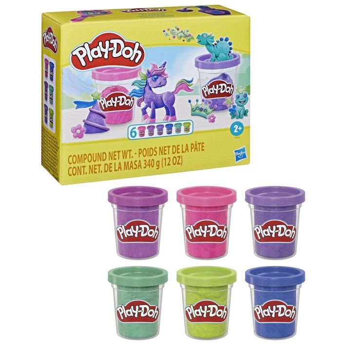 HASBRO - Play-Doh Colecția Glitter