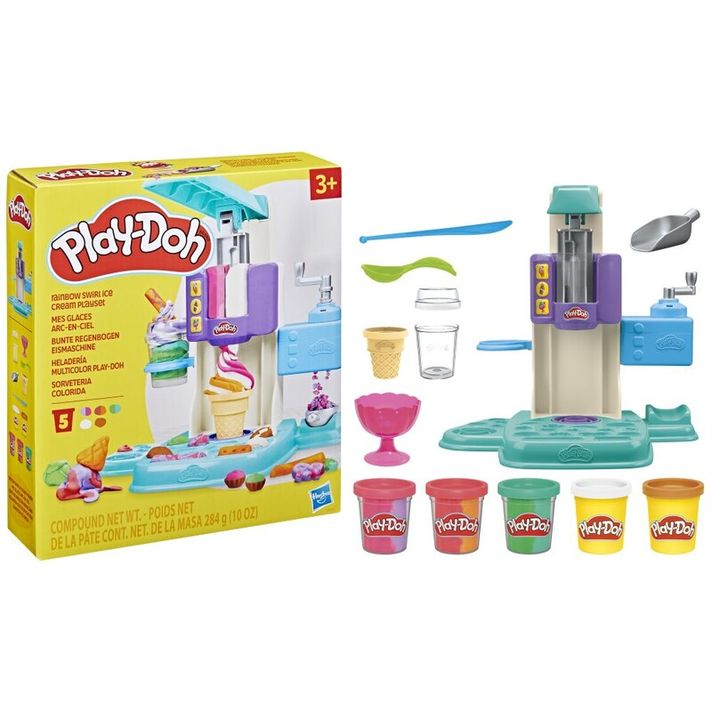 HASBRO - Play-Doh Înghețată curbat