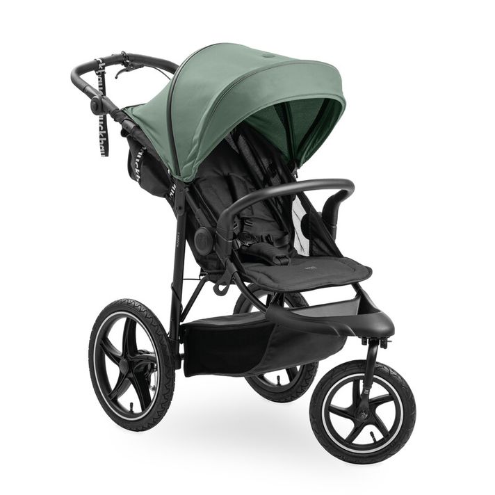 HAUCK - Carucior sport Runner 3 cu frana de mana Jungle Green