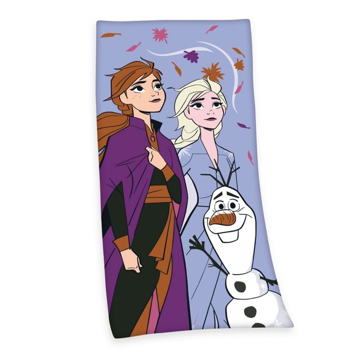 HERDING - Prosop din bumbac 75/150cm DISNEY FROZEN 2