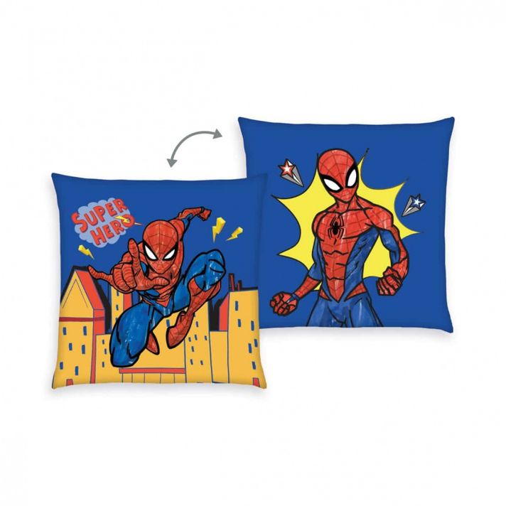 HERDING - Pernă decorativă reversibilă 40/40cm Spiderman