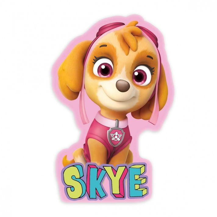 HERDING - Pernă decorativă 3D în formă Paw Patrol Skye