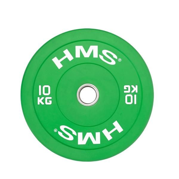 HMS - Disc bumper colorat CBR 10 kg