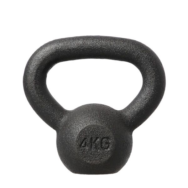 HMS - Kettlebell din fontă KZG04 4 kg, negru