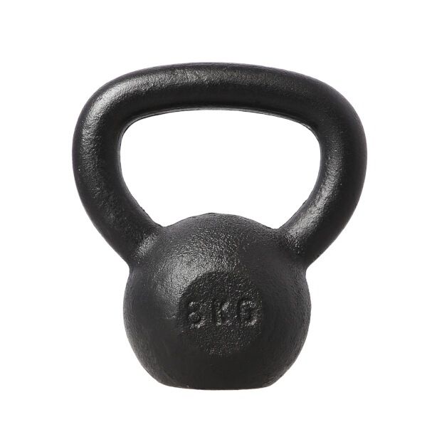 HMS - Kettlebell din fontă KZG08 8 kg, negru