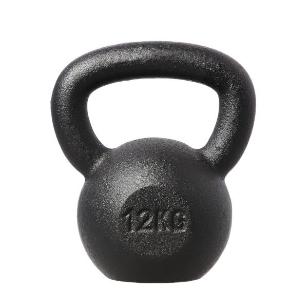 HMS - Kettlebell din fontă KZG12 12 kg, negru