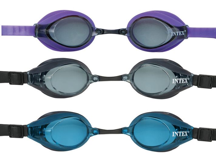 INTEX - 55691 Ochelari de înot Aquaflow Sport 3 culori 8+