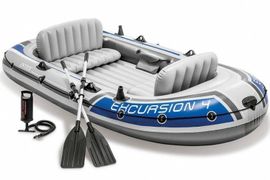 INTEX - Barcă gonflabilă 68324 Excursion 4 Set