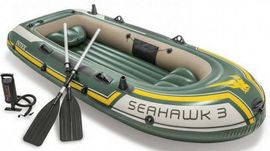 INTEX - Barcă gonflabilă 68380 Seahawk 3 set