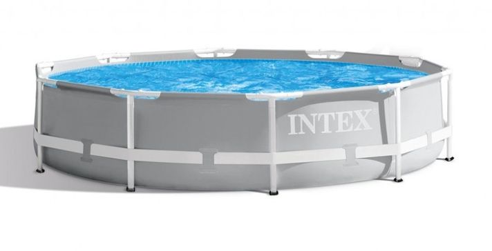 INTEX - Piscină de grădină Prism Frame 305 x 76 cm cu filtrare cu cartuș