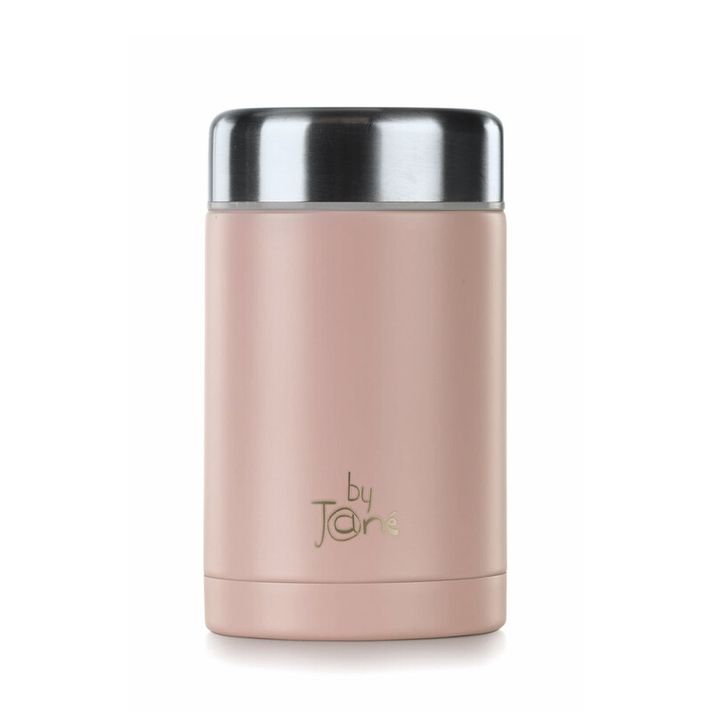 JANÉ - termos din oțel inoxidabil pentru alimente solide Boho Pink 450 ml