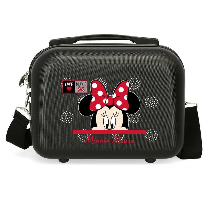 JOUMMA BAGS - Geantă de călătorie pentru cosmetice din ABS MINNIE MOUSE My Pretty Bow, 21x29x15cm, 9L, 2163921