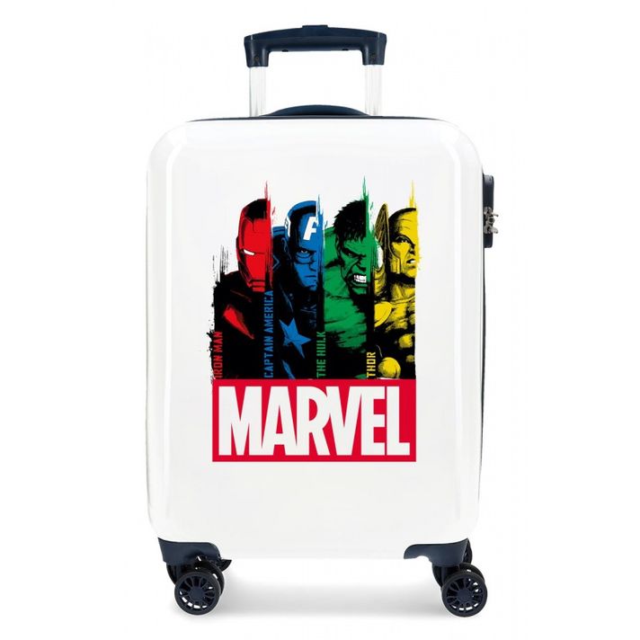 JOUMMA BAGS - Geantă de voiaj de lux pentru copii cu roți din ABS MARVEL, 55x38x20cm, 34L, 2211721