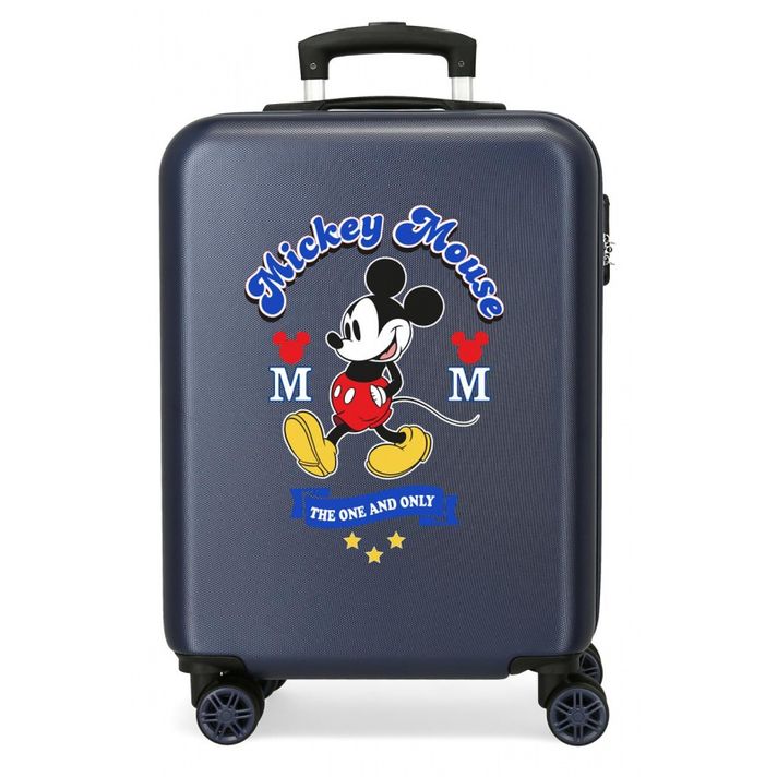 JOUMMA BAGS - Valiză de călătorie ABS de lux pentru copii MICKEY MOUSE Good Day, 55x38x20cm, 34L, 3071724