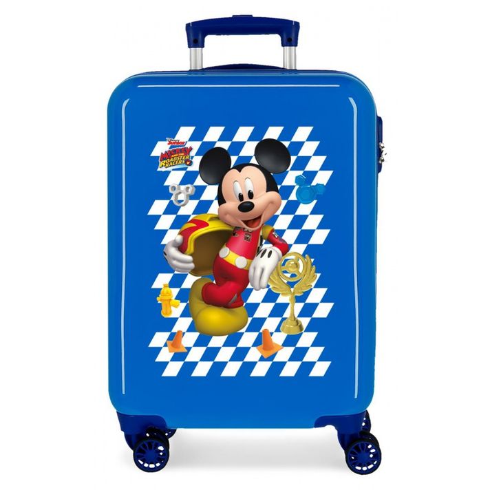 JOUMMA BAGS - Geantă de voiaj de lux din ABS pentru copii MICKEY MOUSE Good Mood, 55x38x20cm, 34L, 4641465