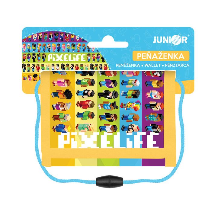 JUNIOR - Portofel textil pentru copii S7 - Pixelife