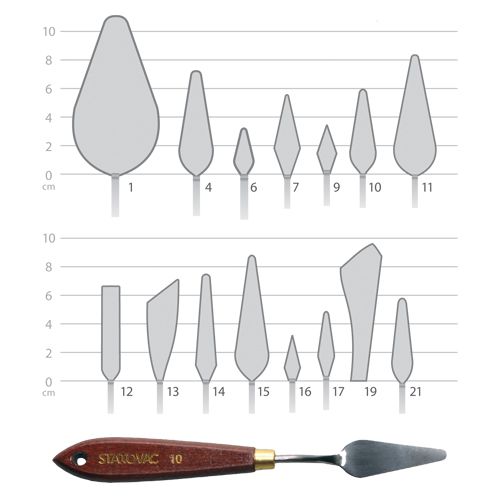 JUNIOR - Spatula pentru pictură nr. 14