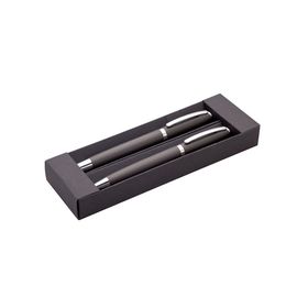 JUNIOR - Set creion mecanic metalic + stilou cu bilă, TORICO , gri