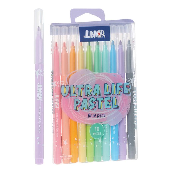 JUNIOR-ST - Markere culori pastelate - set de 10 buc