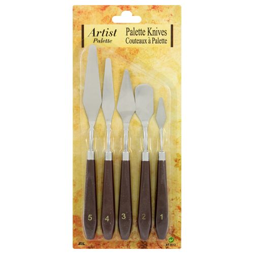 JUNIOR - Spatule pentru artă - set de 5