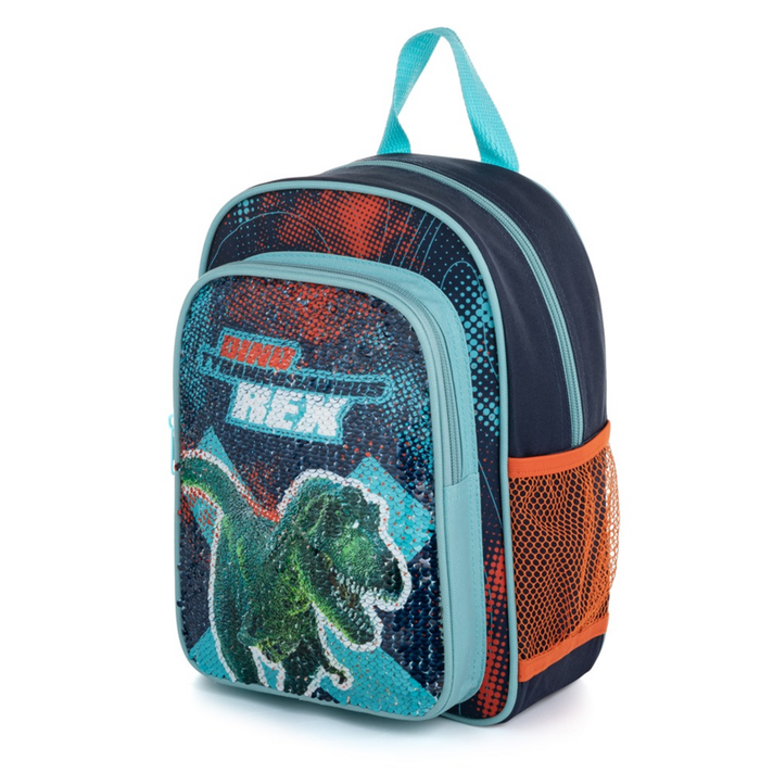 KARTON PP - Rucsac pentru copii - Preșcolar cu paiete Premium Dinosaur