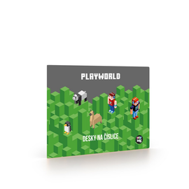 KARTON PP - Plăcuțe numerice Playworld